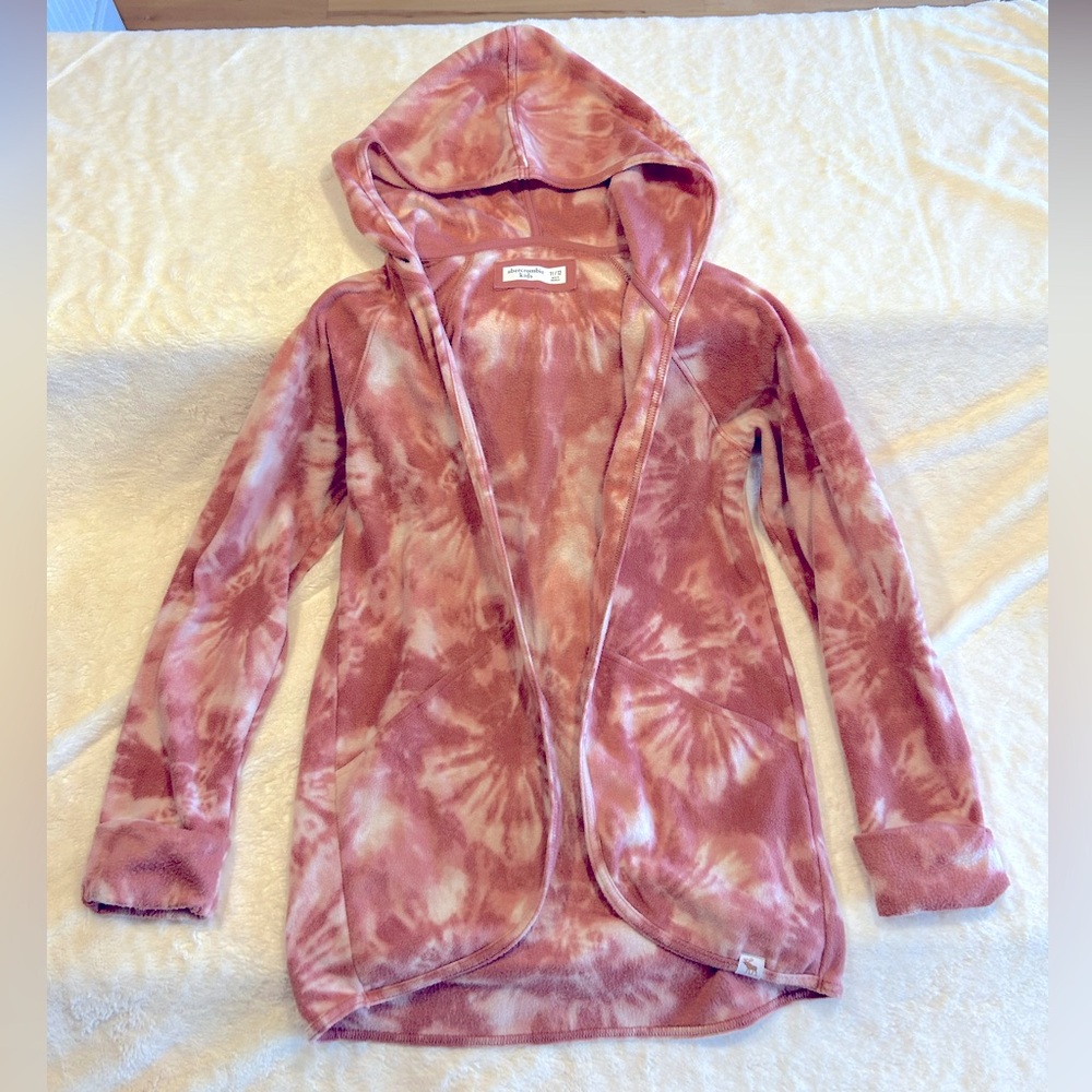 Abercrombie Kids open-front hooded cardigan/jacket size 11/12